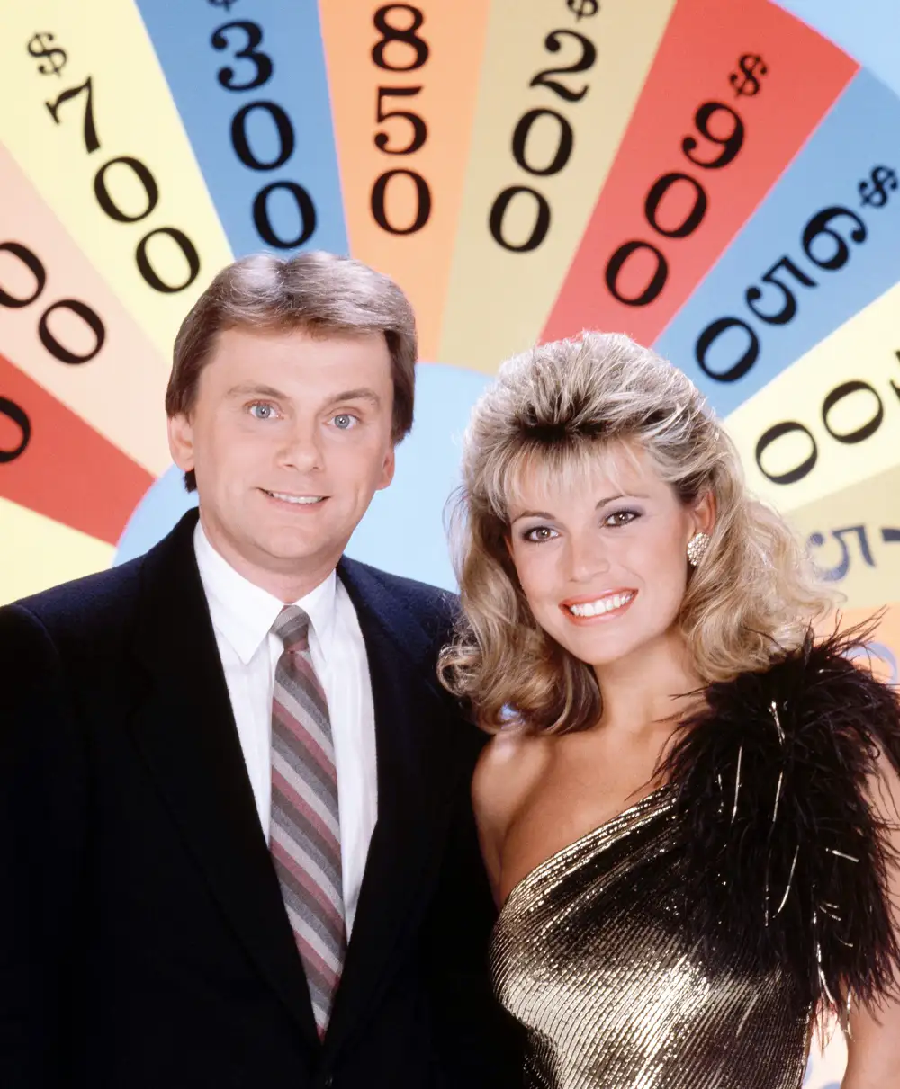 Pat Sajak and Vanna White