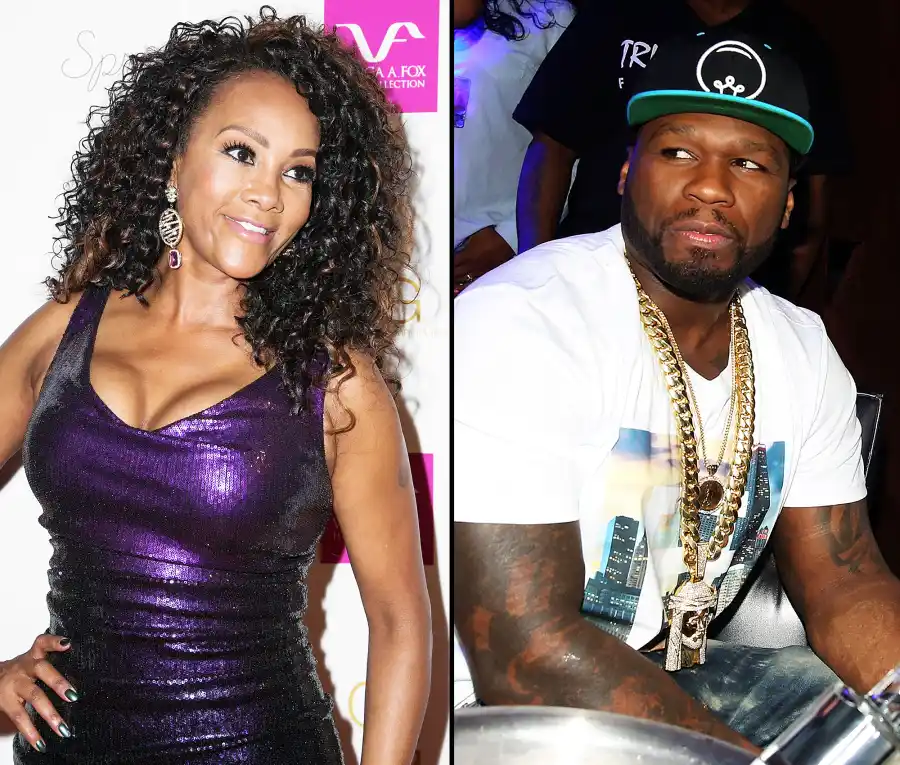 Vivica A. Fox and 50 Cent