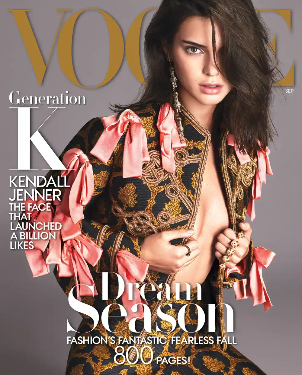 Kendall Jenner Vogue September 2016 Cover