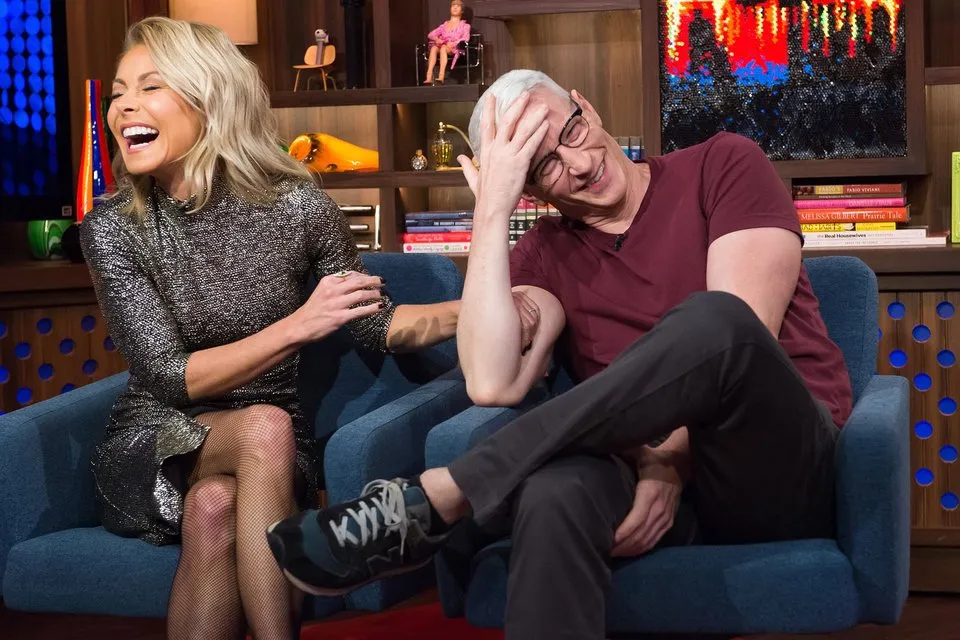 Kelly Ripa calls Anderson Cooper the 'Live' host 'that got away'