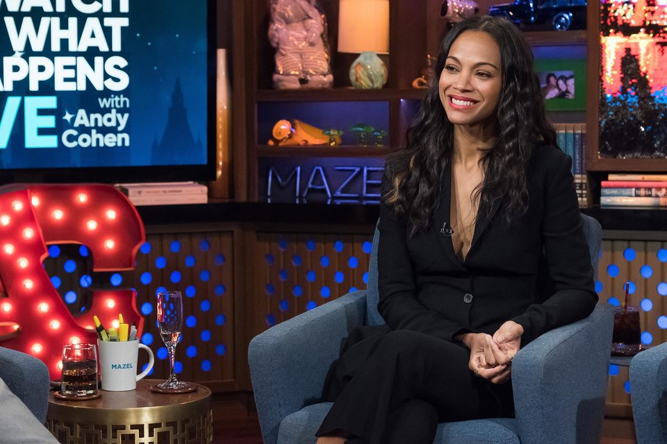 Zoe Saldana 'Shocked' When Britney Spears Said She Was Having Twins