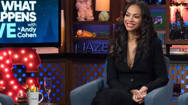 Zoe Saldana 'Shocked' When Britney Spears Said She Was Having Twins
