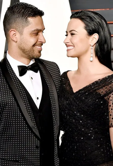 Wilmer Valderrama and Demi Lovato