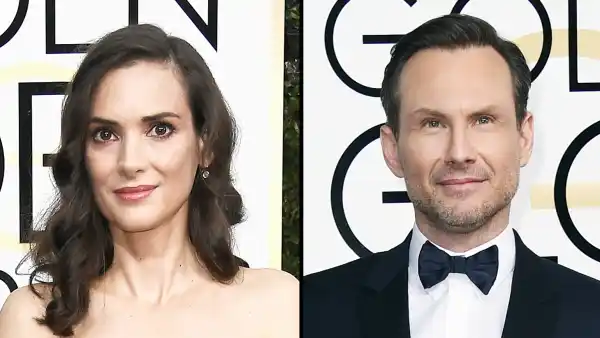 Winona Ryder Golden Globes