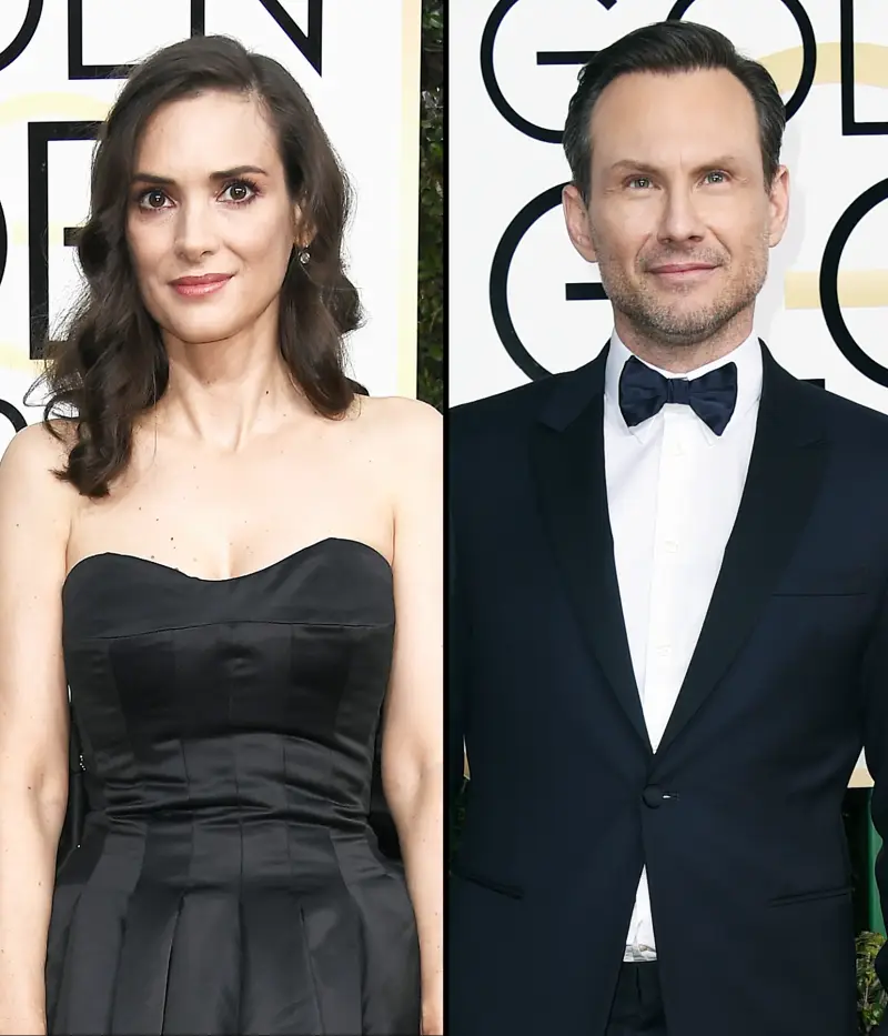 Winona Ryder Golden Globes