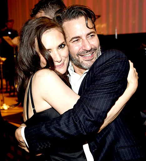 Winona Ryder and Marc Jacobs
