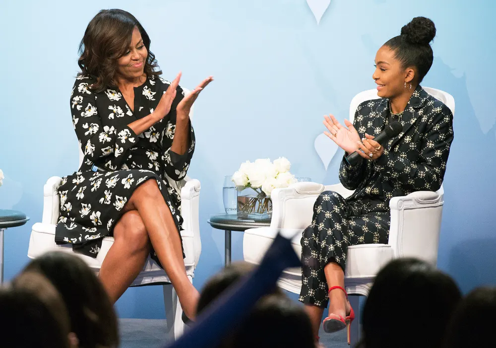 Michelle Obama Yara Shahidi