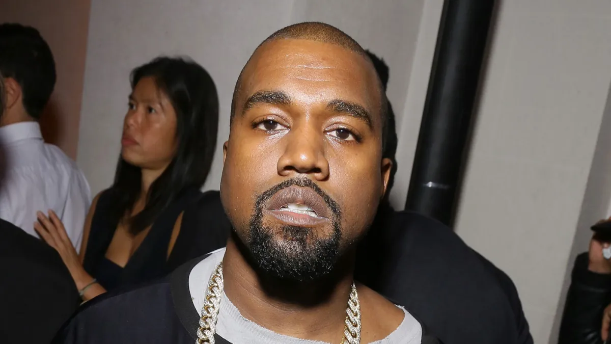 Kanye West attends Vogue 95th Anniversary Party