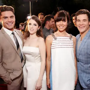 Zac Efron Anna Kendrick Aubrey Plaze Adam Devine