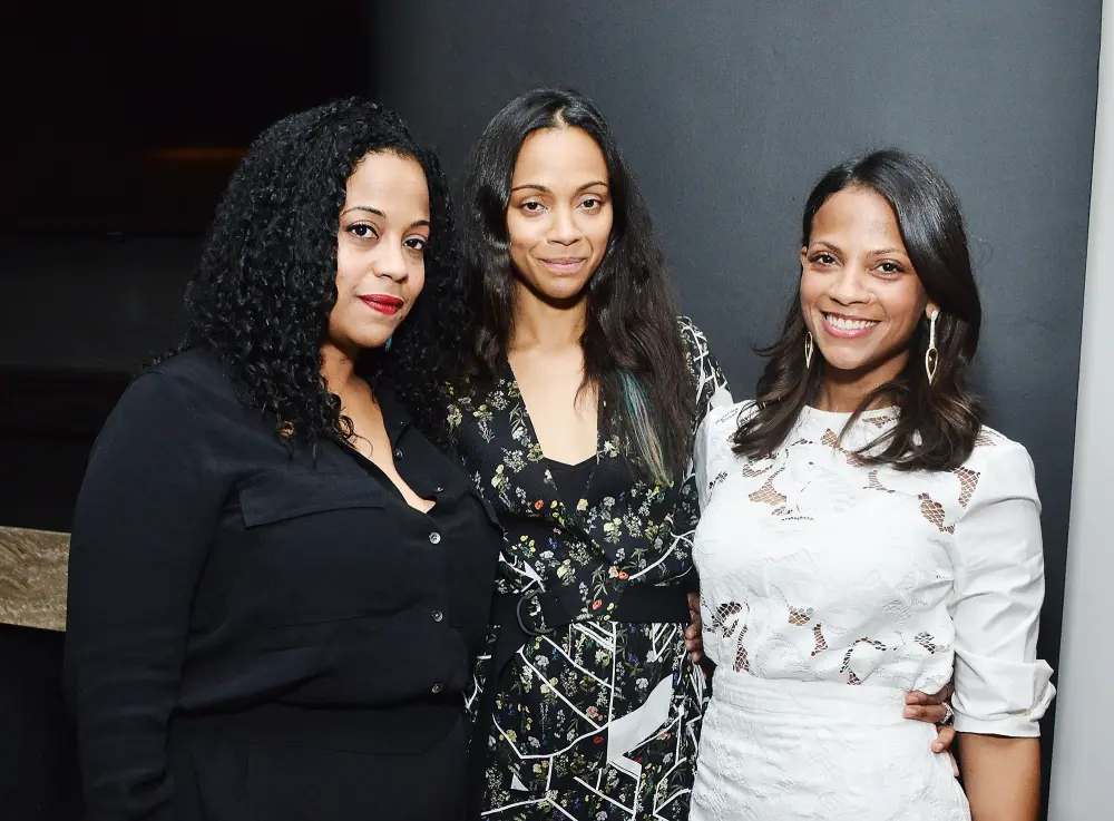 Mariel Saldana, Zoe Saldana and Cisely Saldana